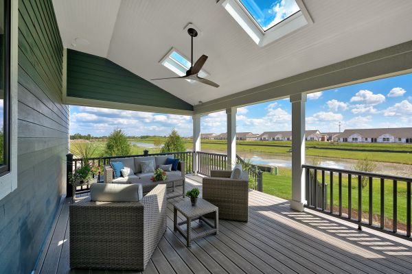 Deck Fan Installation