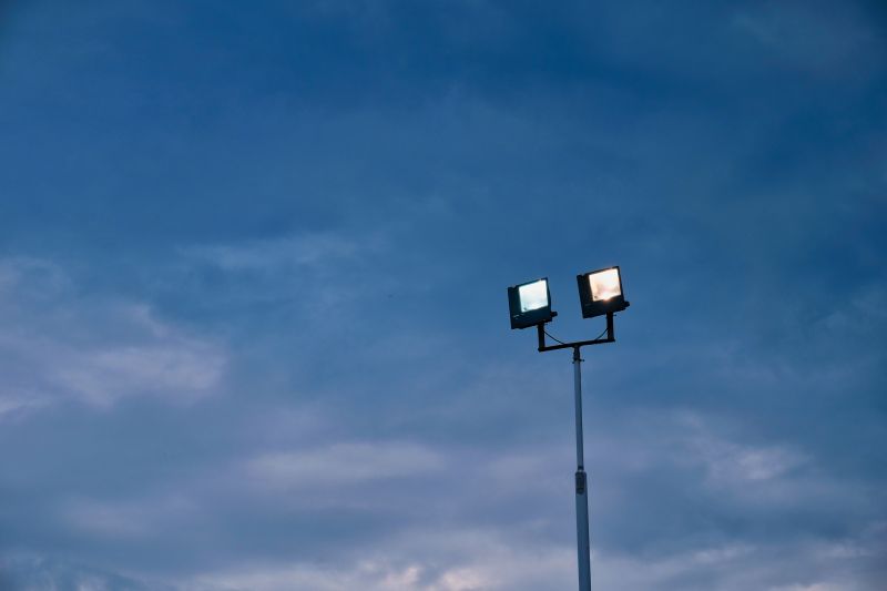 Floodlight Installation detail