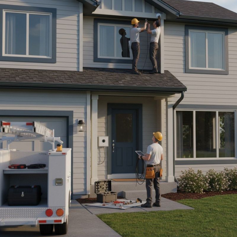Home Automation Installation detail