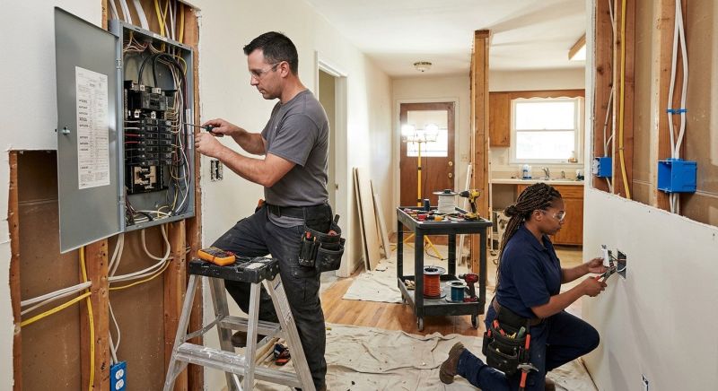 Electrical Renovation project example