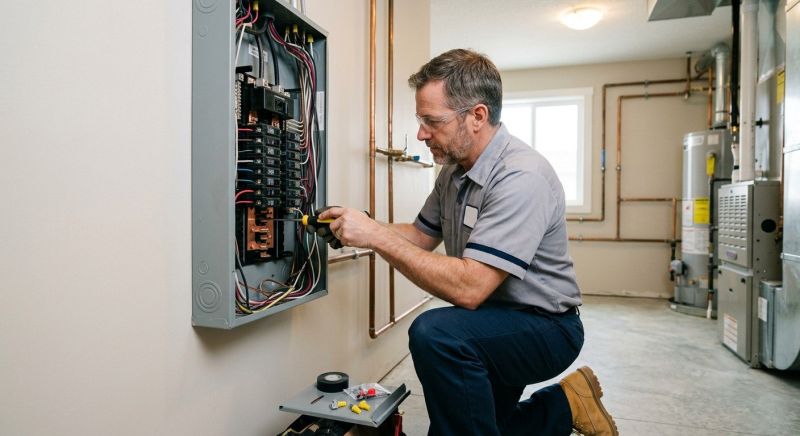 Interior Electrical Service project example